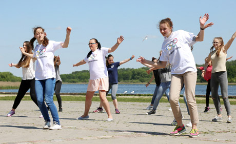 Olimpinė diena Šiauliuose – nuo mankštos iki koncertų