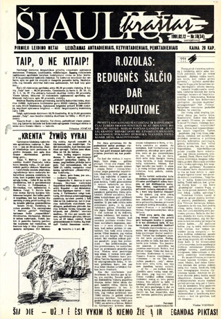 Susitikimai su išskirtine asmenybe
