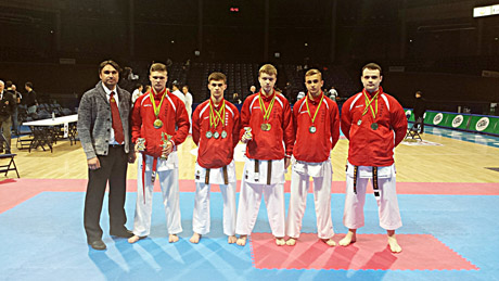 Ka­ra­tė spor­ti­nin­kai šalies čempionate sie­kė per­ga­lių